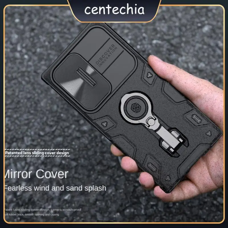 

For Samsung S23 Ultra Phone Case Creative 140.00g Phone Protective Case Lightweight Convenient Ring Phone Case Full Phone Case