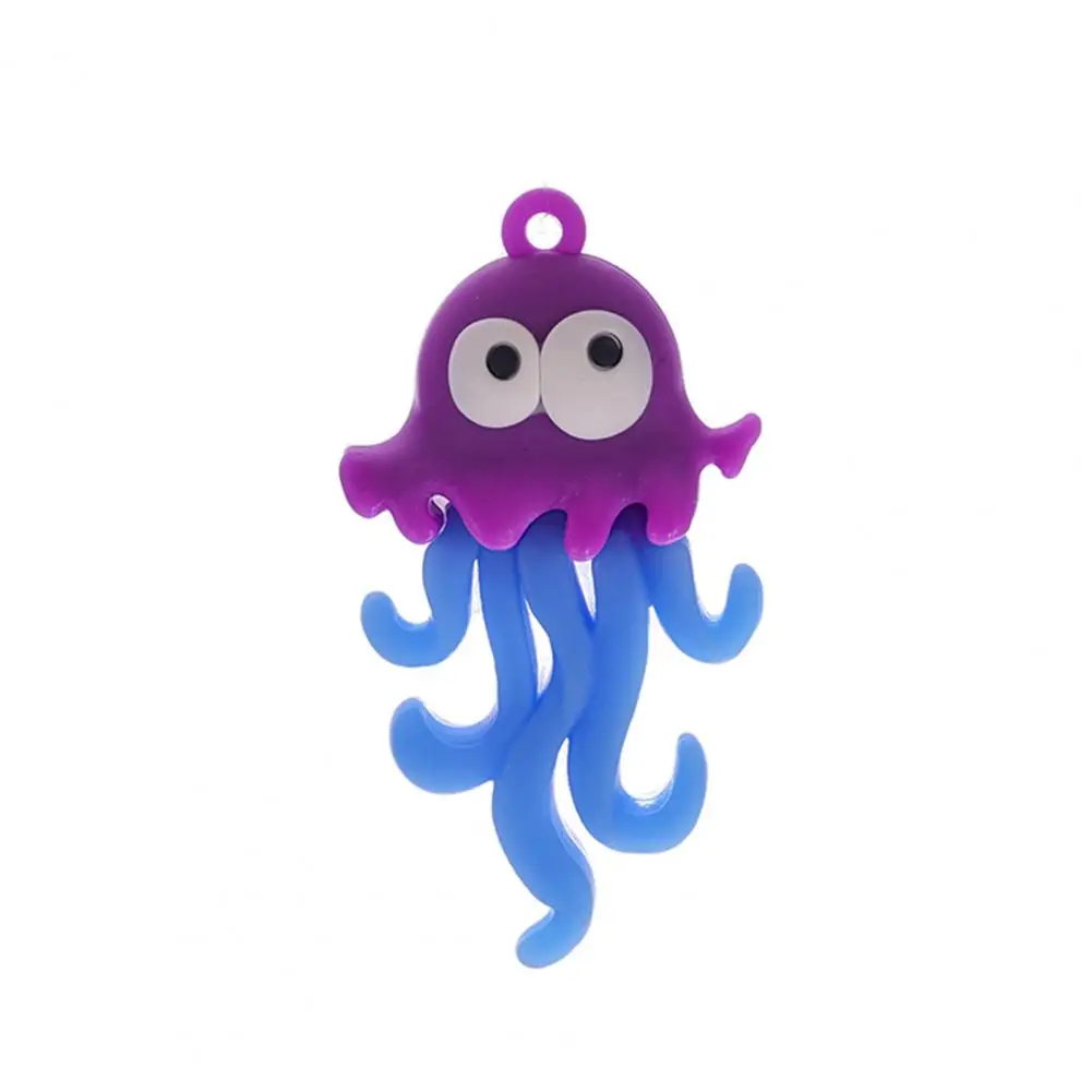 Безопасный милый неувядающий цвет с плавающими шариками осьминог декор для