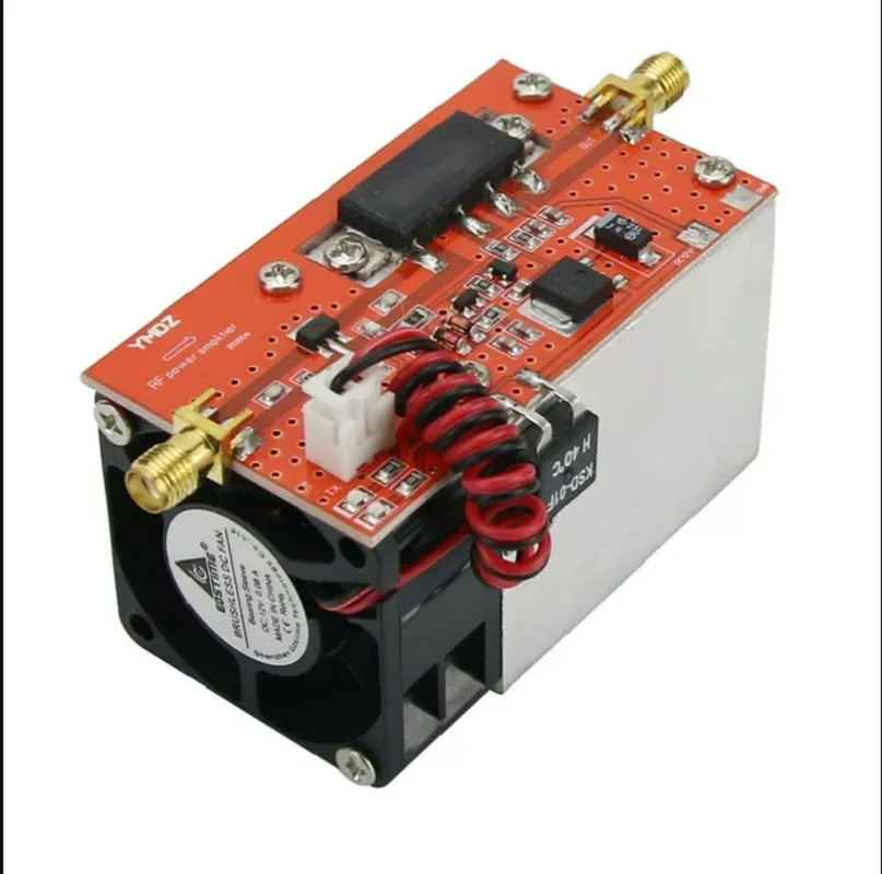 Отзывы на 350-480 МГц 13 Вт UHF RF Усилитель мощности AMP DMR УВЧ усилитель + радиатор + вентилятор покупателей на AliExpress