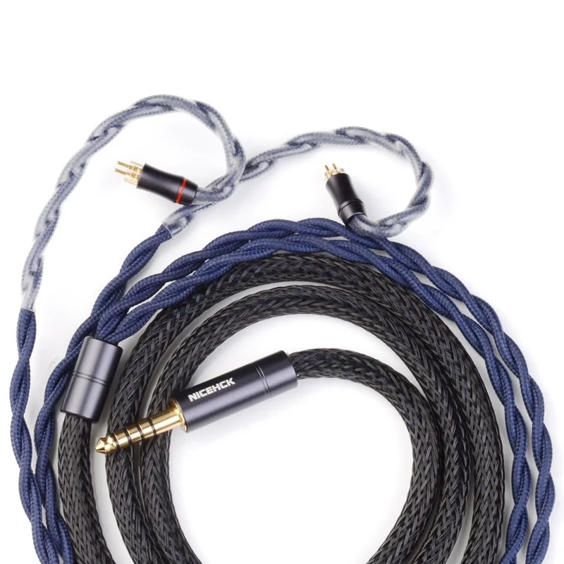 

Флагманский 7N OCC + палладиевый серебряный сплав смешанный кабель для наушников 4,4 мм MMCX/0,78 мм 2Pin для Heart Field Legacy2