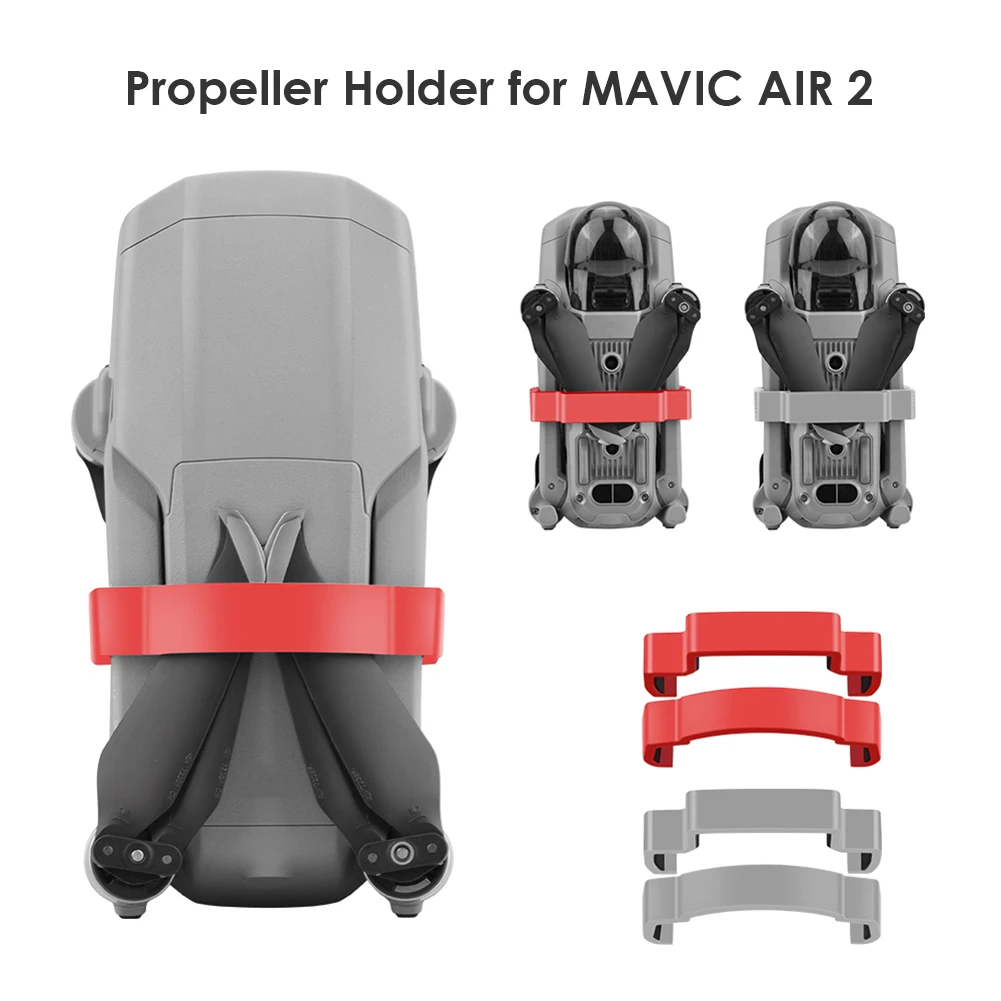 

2pcs/set Propeller Holder Durable Practical Multi-functional Classic Foam Cushioned Prop Stabilizer for DJI Mavic Air 2