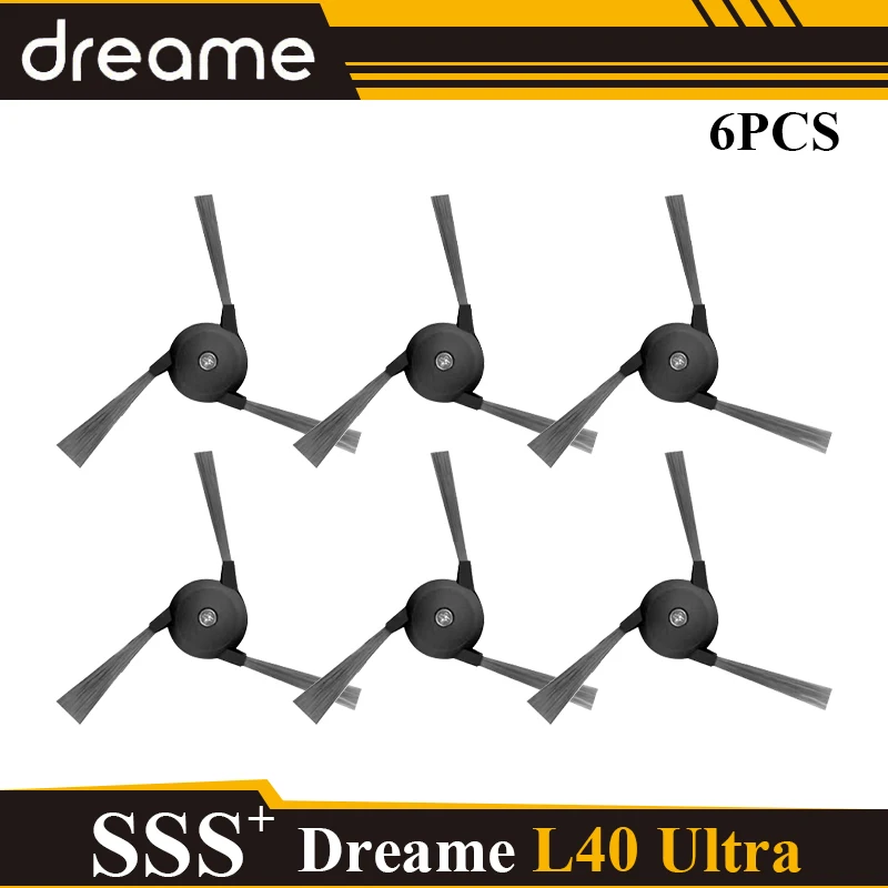 Dreame L40 Ultra Вакуумные запасные части Основный ролик Боковая щетка Hepa Фильтр Швабра Тканевый коврик Мешок для пыли Аксессуары