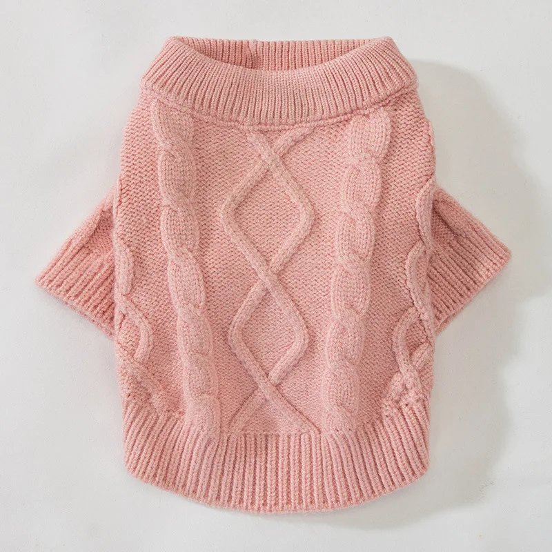 Sweater Pet Dog Clothes Knitted Pullover Clothing Dogs Super Small Costume Cute Cotton Chihuahua Autumn Winter Blue Boy Chien | Дом и сад