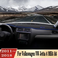 car dashboard sun shade cover pad for volkswagen vw jetta 6 mk6 a6 2011 2018 instrument platform desk mat carpets accessories
