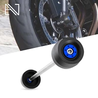 motorcycle front axle slider wheel protection for yamaha mt 07 mt07 fz 07 fz07 xsr700 xsr 700 2014 2017