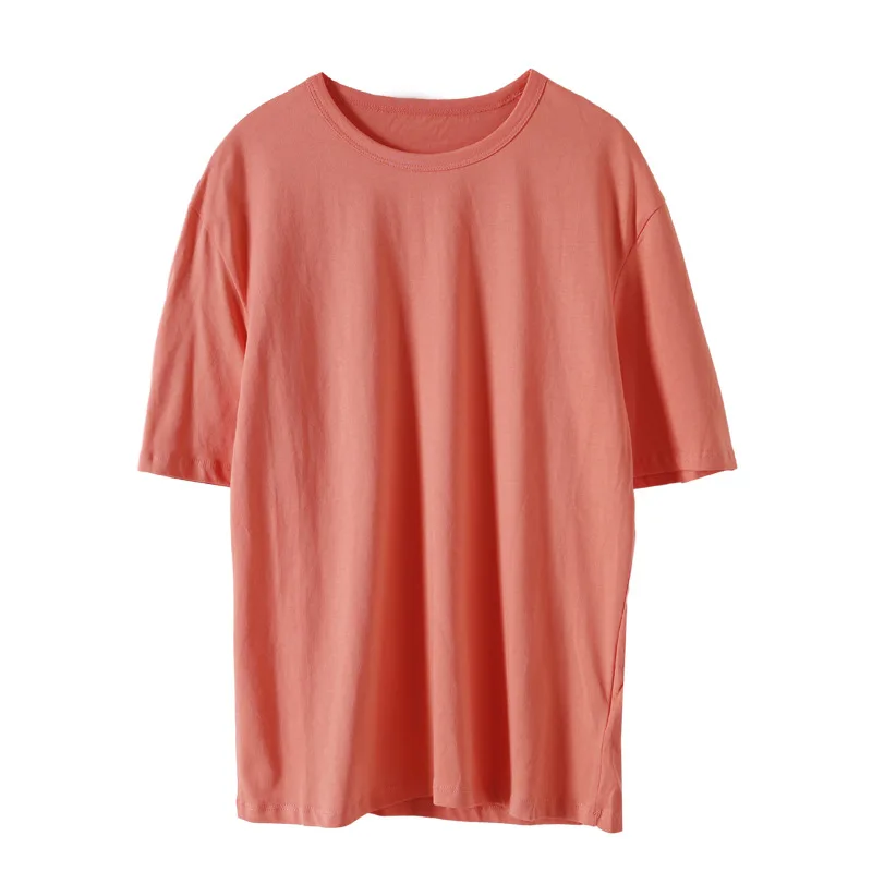 

Women's Fashion Short Sleeve Casual Cotton T-Shirt gray