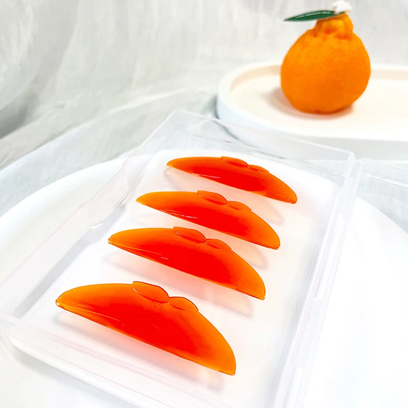 2 пары силиконовых подушечек для завивки ресниц без клея липкие стержни щит