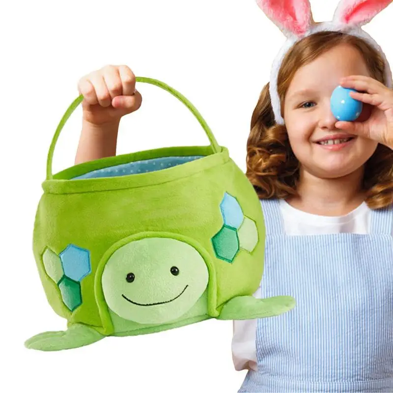 

Easter Baskets For Kids Cute Easter Eggs Basket For Kids Bunny Baskets Animal Egg Bags Birthday Gifts Party Favors For Boys