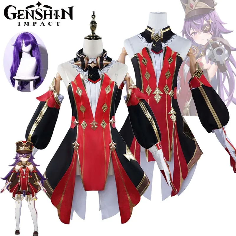 Костюм для косплея chevповторное использование Genshin Impact Cos Фонтейн полный комплект