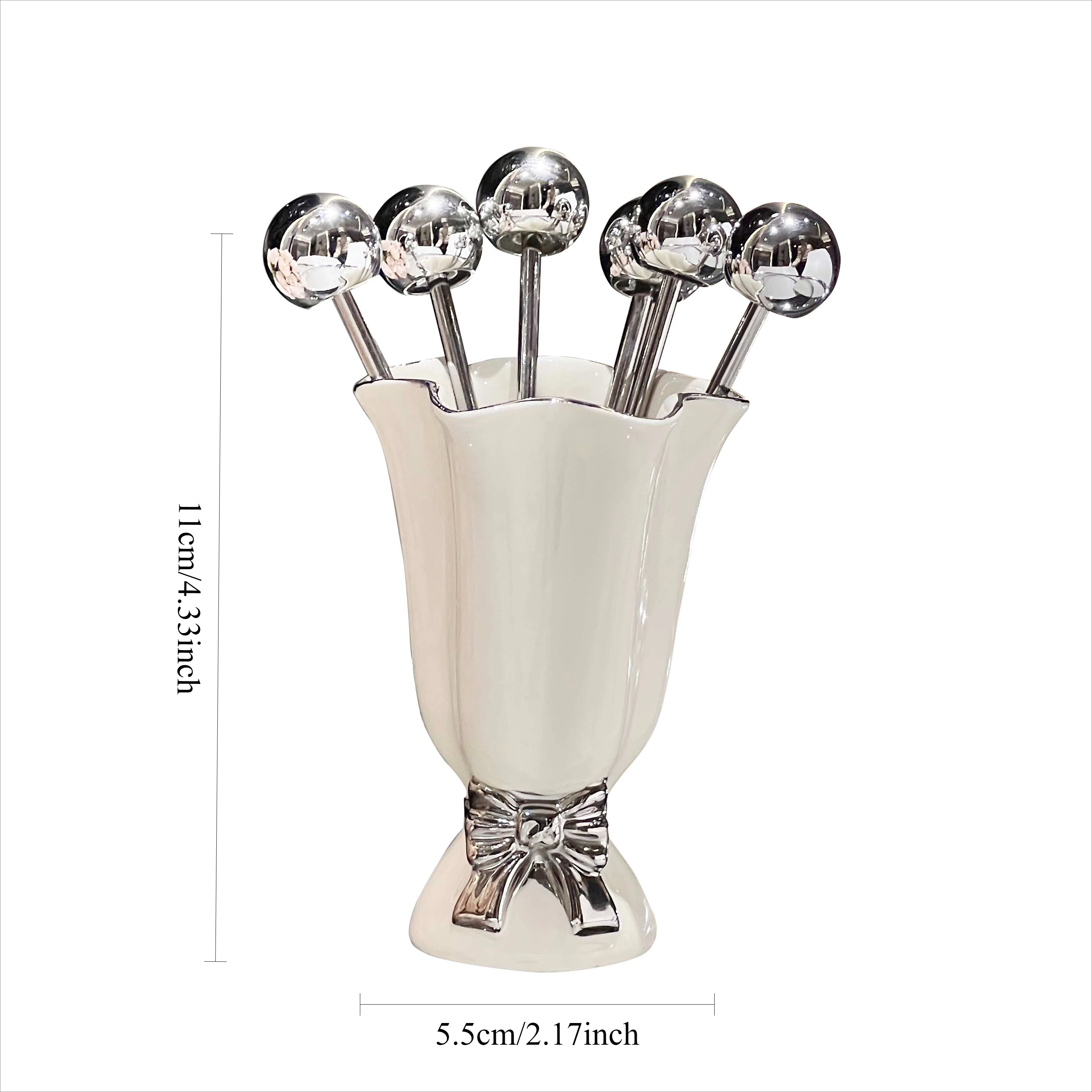 

Набор вилок для фруктов из нержавеющей стали 6 шт