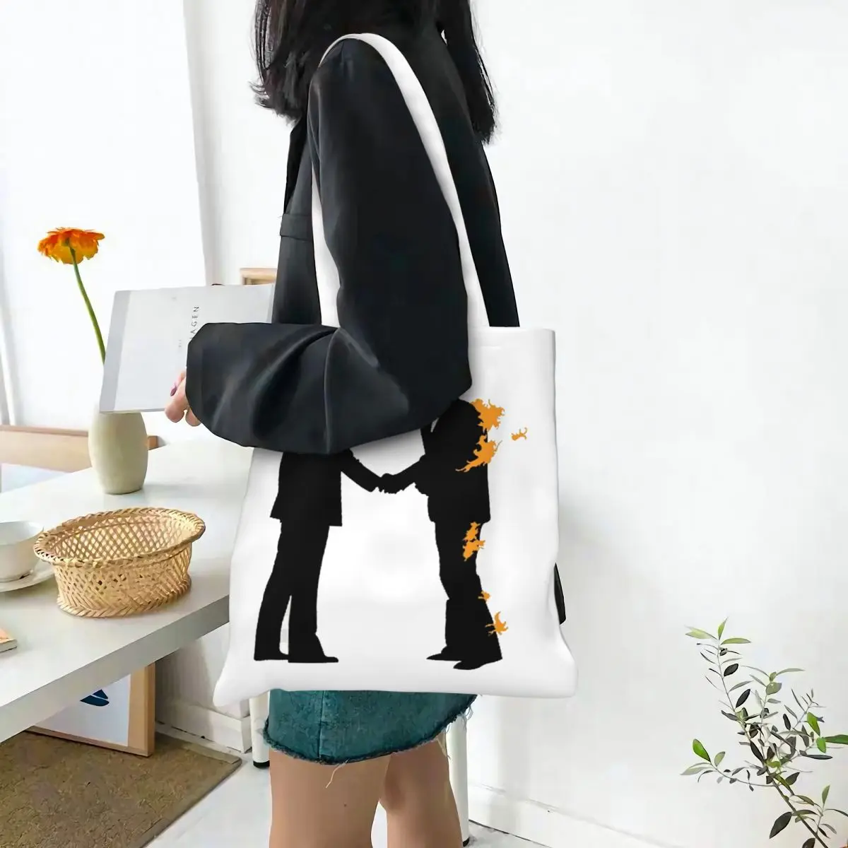 Сумки-тоуты Wish You Here женская сумка складная Студенческая сумка-поклонник