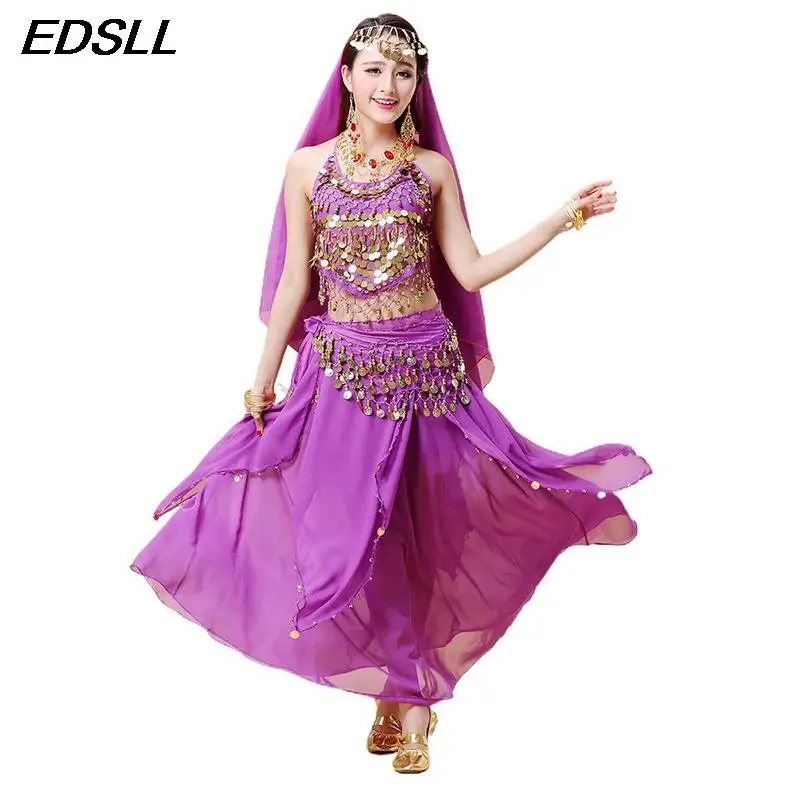 Сексуальная женская одежда для танца живота выступлений на сцене костюм