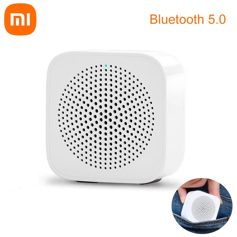 Bluetooth-Колонка Xiaomi портативная мини-колонка стерео бас управление ии умный голос