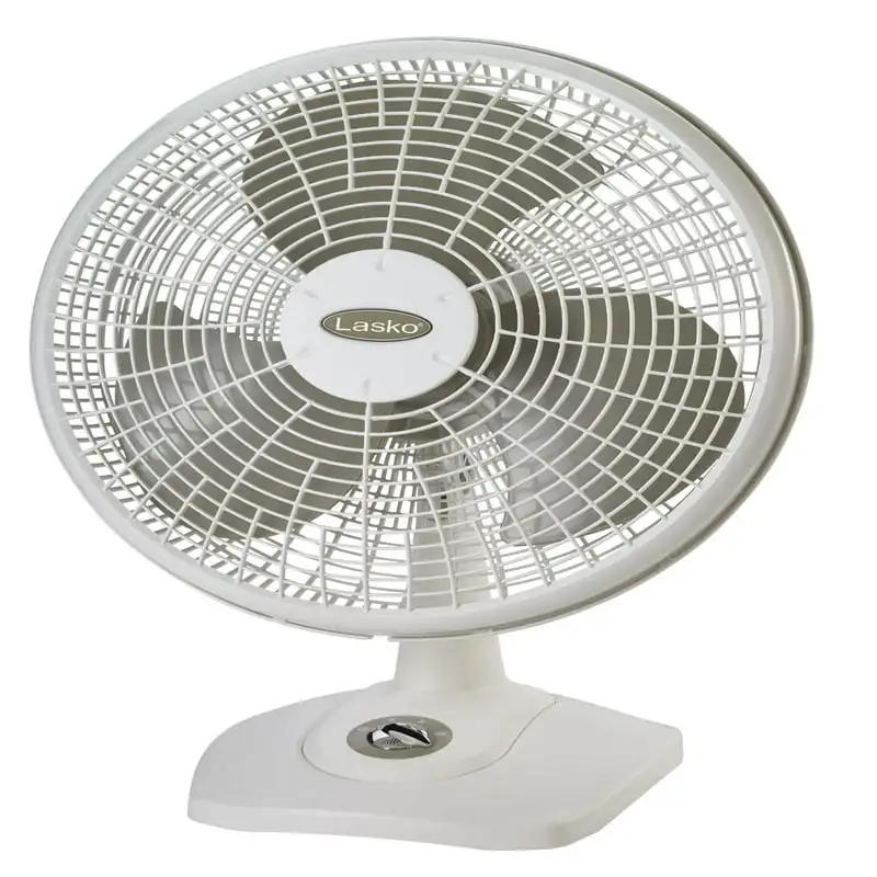 

NEW 16" 3-Speed Oscillating Performance Table Fan with Tilt-back, Model 2506, White