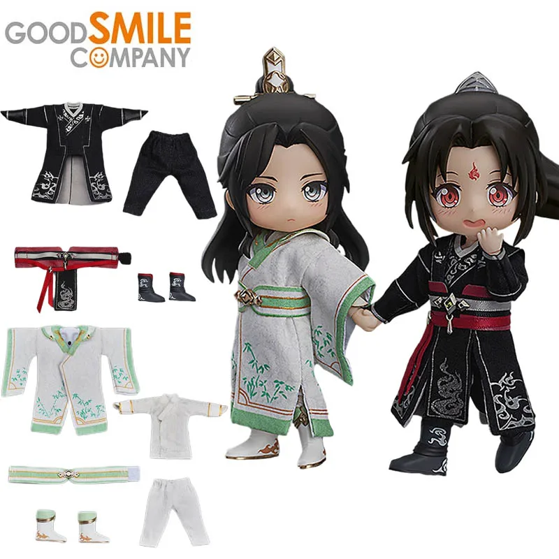 

10Cm Original Good Smile Gsc Nendoroid Shen Qingqiu Luo Binghe Q Version Collectible Action Figure Model Toys Holiday Gift