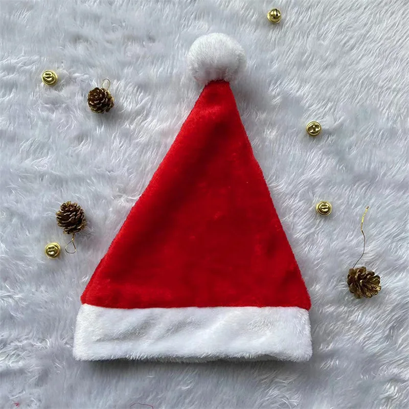 

Рождественская женская шляпа для вечерние, семицветные короткие украшения, Рождественская шапка, красная Праздничная шляпа, аксессуары дл...