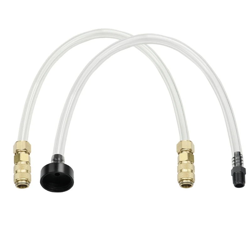 

2Pcs/Set Boat Bleed Kit Filler Kit for Refilling Boat's Steering System Fluid