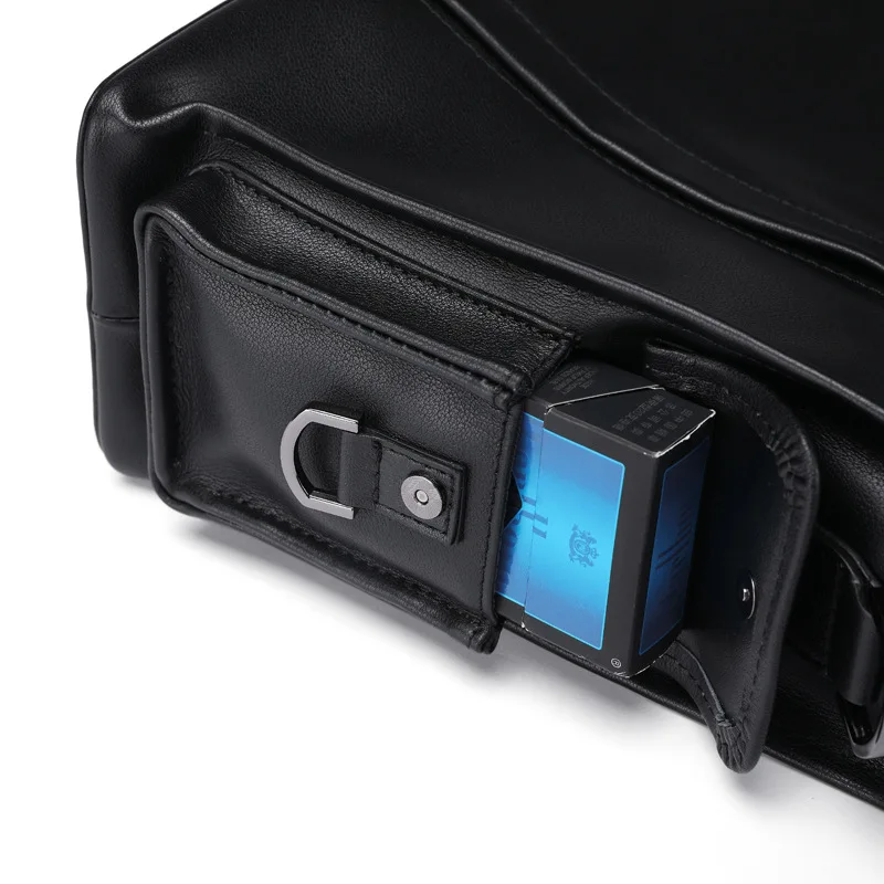 Men's Bag Genuine Leather Men's Briefcase Soft Leather Business Laptop Handbag Fashion One Shoulder Men's Travel Bag Messenger