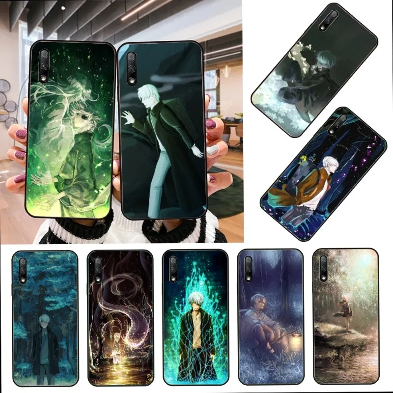 Японский чехол для телефона для Honor 70 50 20 7S X9 X8 X7 Magic 4 3 Pro мягкий черный чехол для телефона