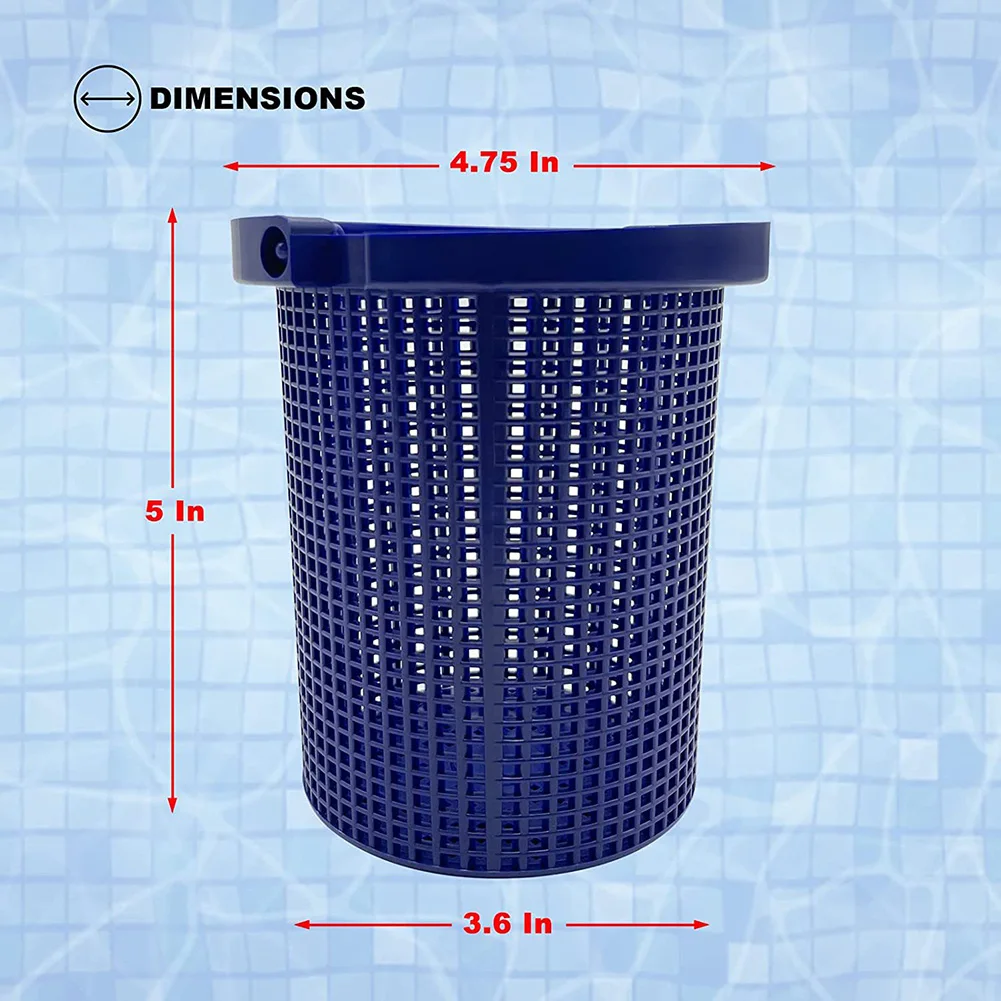 

Pool Strainer Filter Basket For Dura-Glass And Maxi-Glass Pump Skimmer Basket C108-33P Remove Leaves Bugs And Debris For Ground