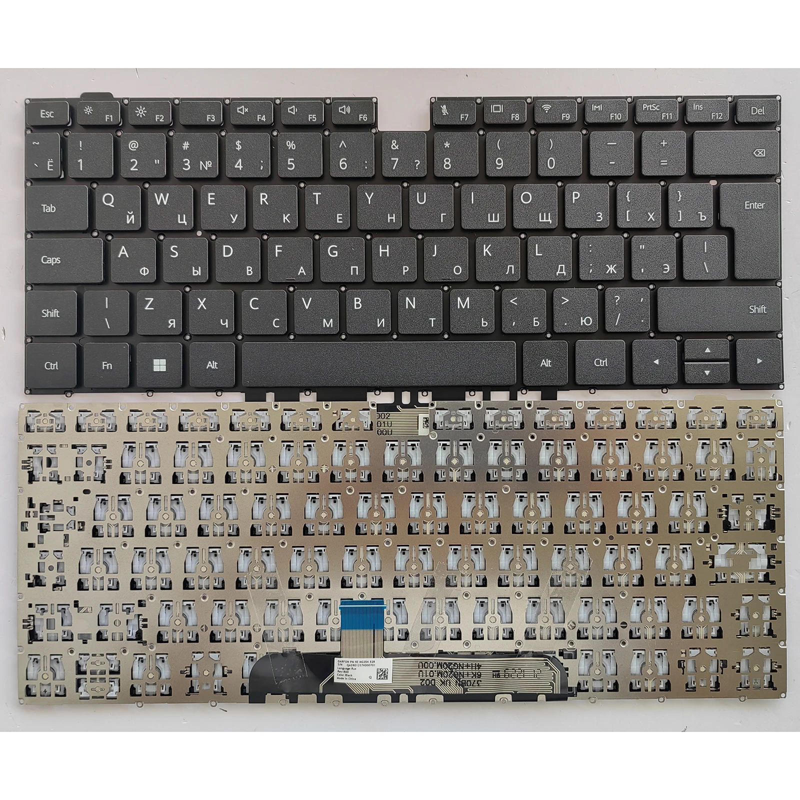 Фото RU США для Huawei Matebook D14 NBM-WXX9 NBLB-WAX9N NbIL-WXX9 NbB-WAH9 WAE9 NbI-WAQ9R WAQ9HNRP L410 KLVU клавиатура ноутбука №3