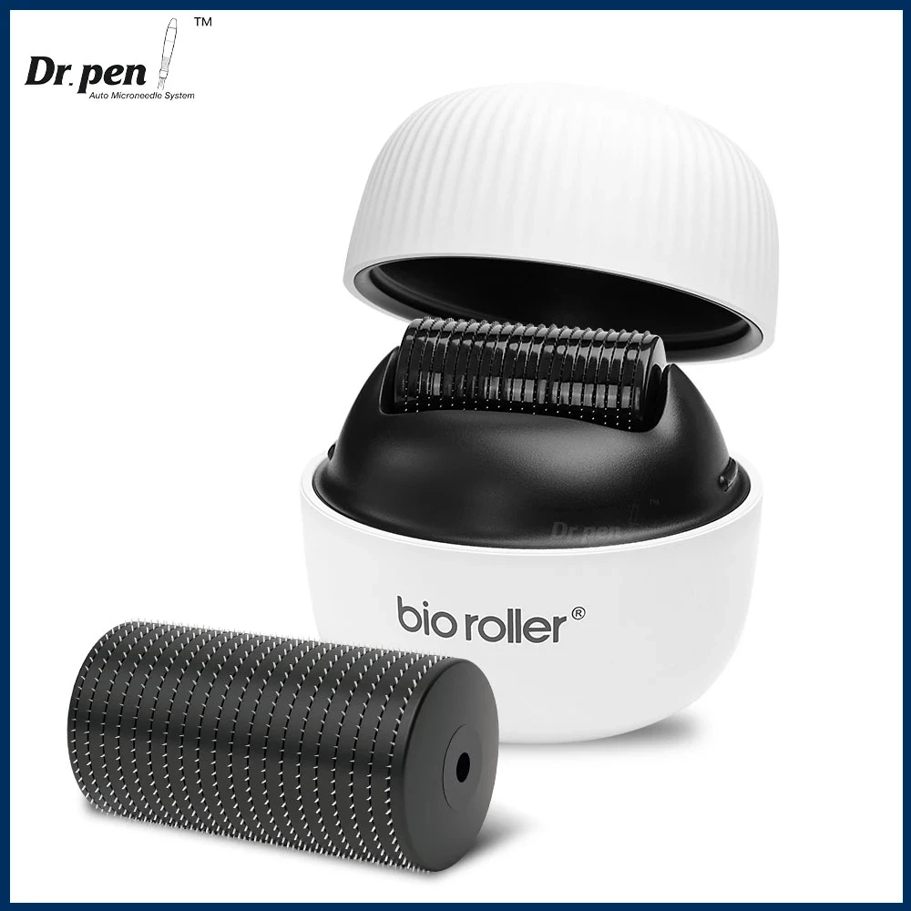 

Professional Dermaroller 1200 Microneedle Bio Roller G4 Hair&Beard Growth Acne Scar Removal Skin Care Tools With Sterilizer Tank