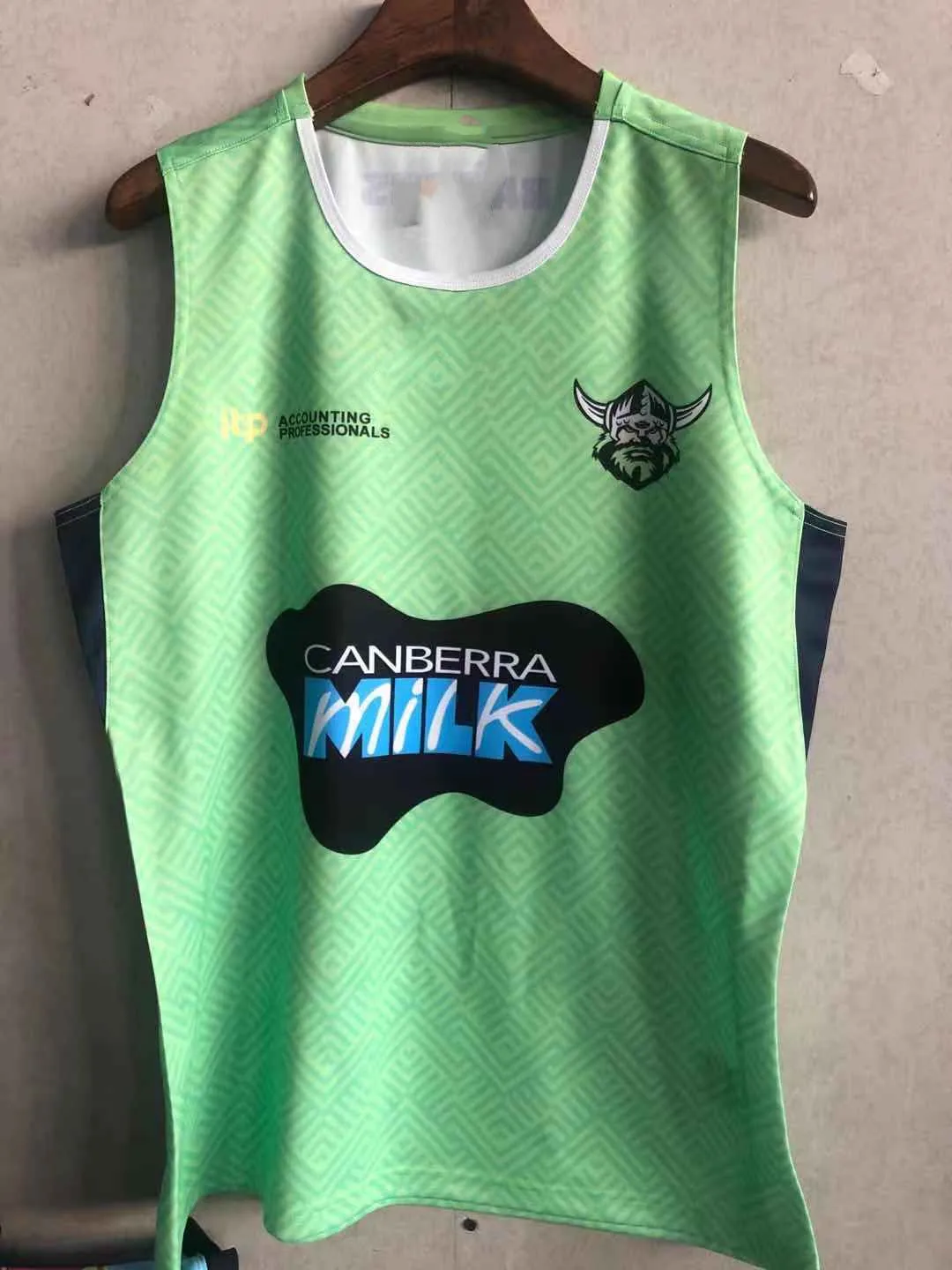 2021 Canberra Raiders домашний Трикотажный жилет для регби мужская рубашка тренировочная