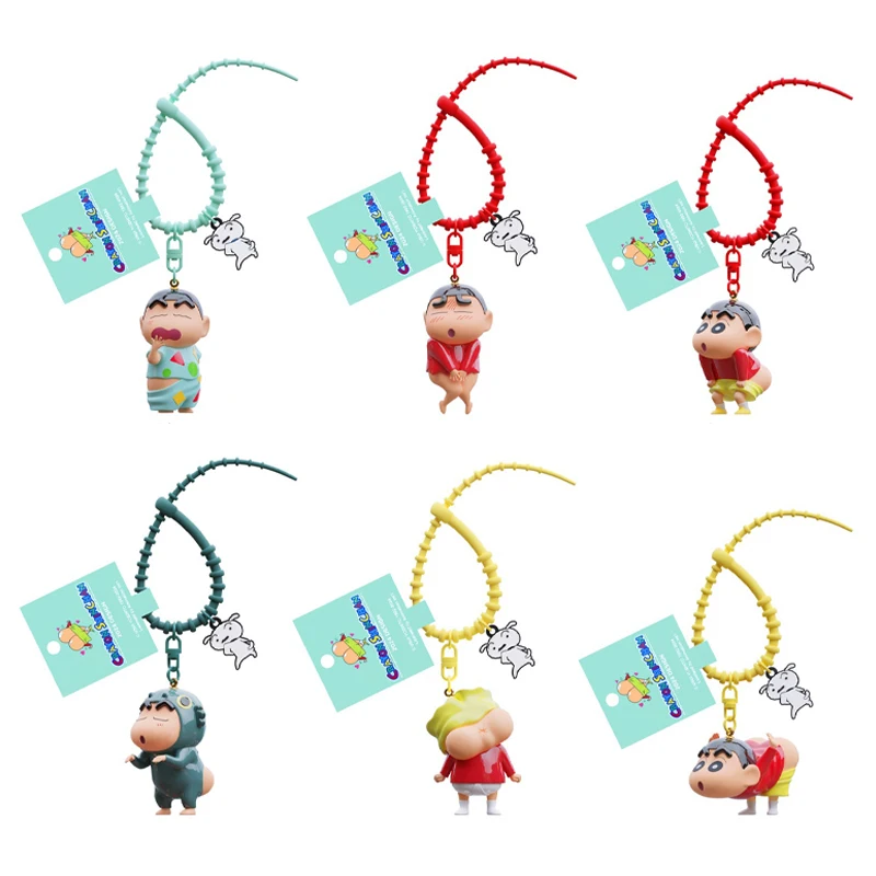 Брелок с карандашом Шин-тян креативный необычный кулон на рюкзак брелок