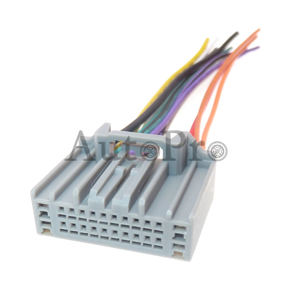 

Адаптер аудио CD MX58024SFB с 24 отверстиями, разъем для автомагнитолы Honda CRV ISO, розетки, 1 комплект