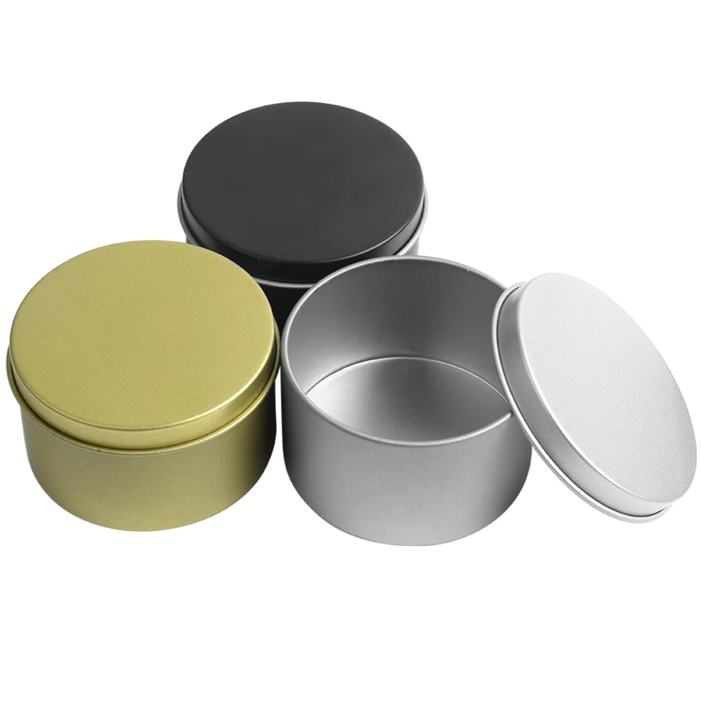 

24/36Pcs 104ml/3.5oz Aluminum Candle Tins with Lids Empty Candle Jars Metal Tin Containers for Making Candles Storing Snacks