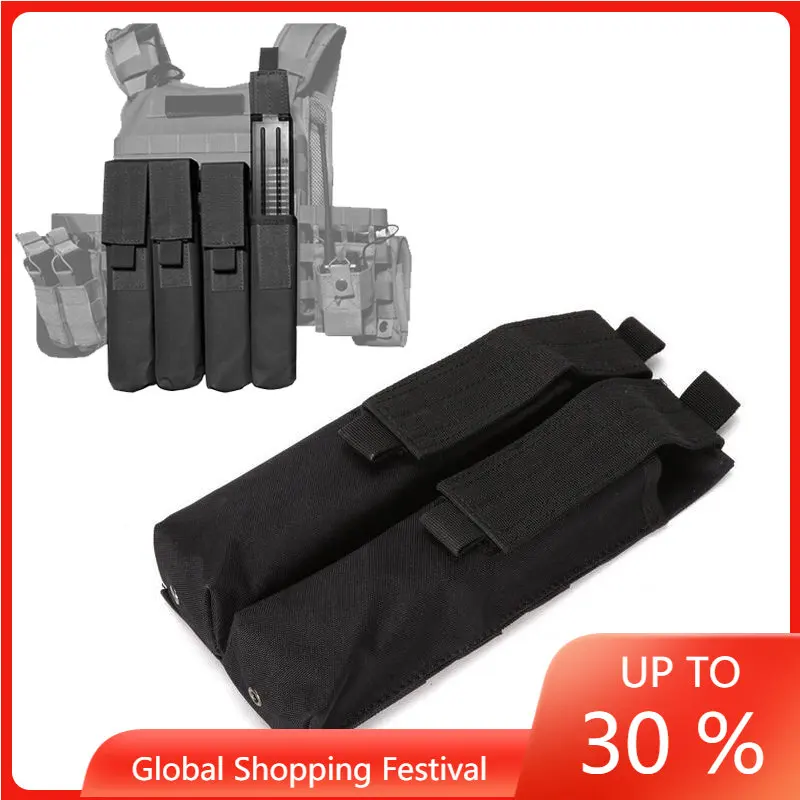 

New Arrival Airsoft Molle Pouch Double P90/UMP Military Magazine Pouch Tactical Hunting Bag Mag Molle Belt Pouch Vest Pouches