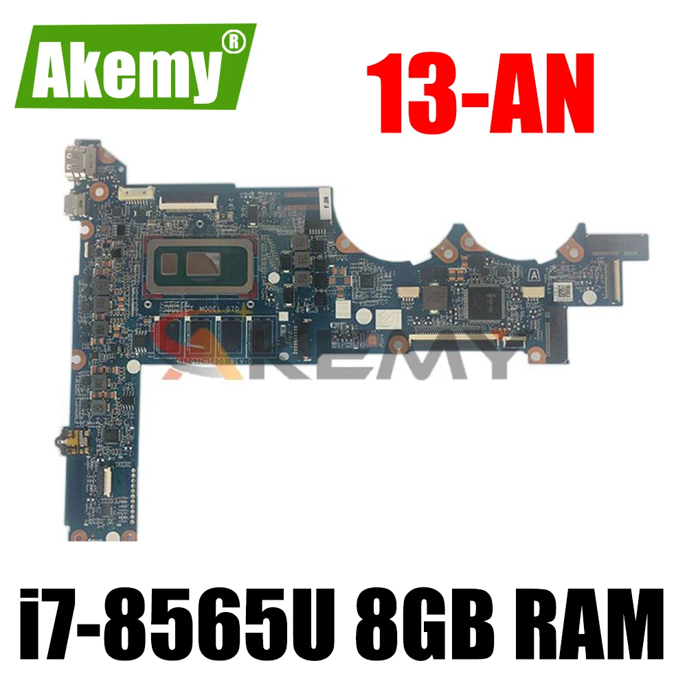 

L37351-601 для HP PAVILION 13-AN0010CA 13-0020tu 13-AN Материнская плата ноутбука DA0G7DMB8D0 материнская плата с i7-8565U ЦП ОЗУ 8 Гб