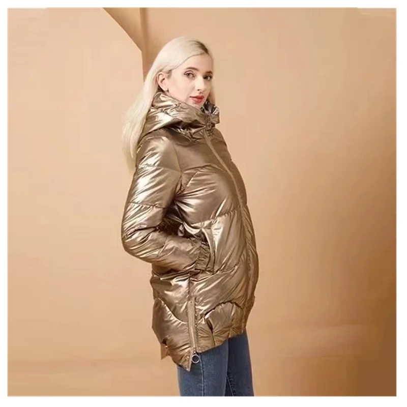2022 New Winter Jacket Parkas Women Coat Fur Collar Hooded Overcoat Female Jacket Parka Thick Warm Cotton Padded Outwear куртки