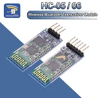 HC-05 HC-06 Master-Slave 6Pin4Pin Anti-Reverse, Встроенный последовательный модуль Bluetooth, беспроводной последовательный для Arduino