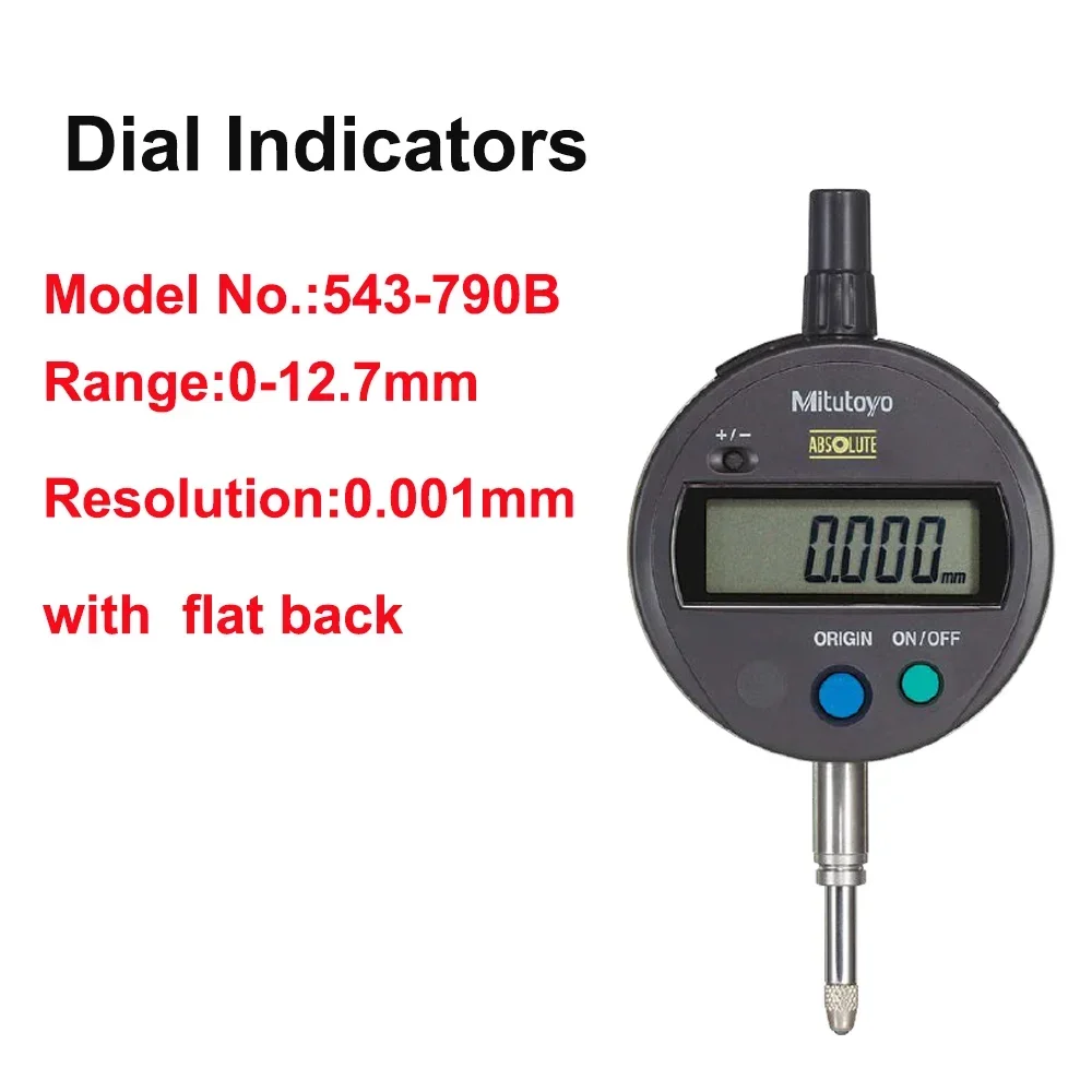 

Оригинальные цифровые индикаторы Mitutoyo с цифровым ЖК-дисплеем, выход данных 543-781/781B 543-790/790B 0-12,7 мм