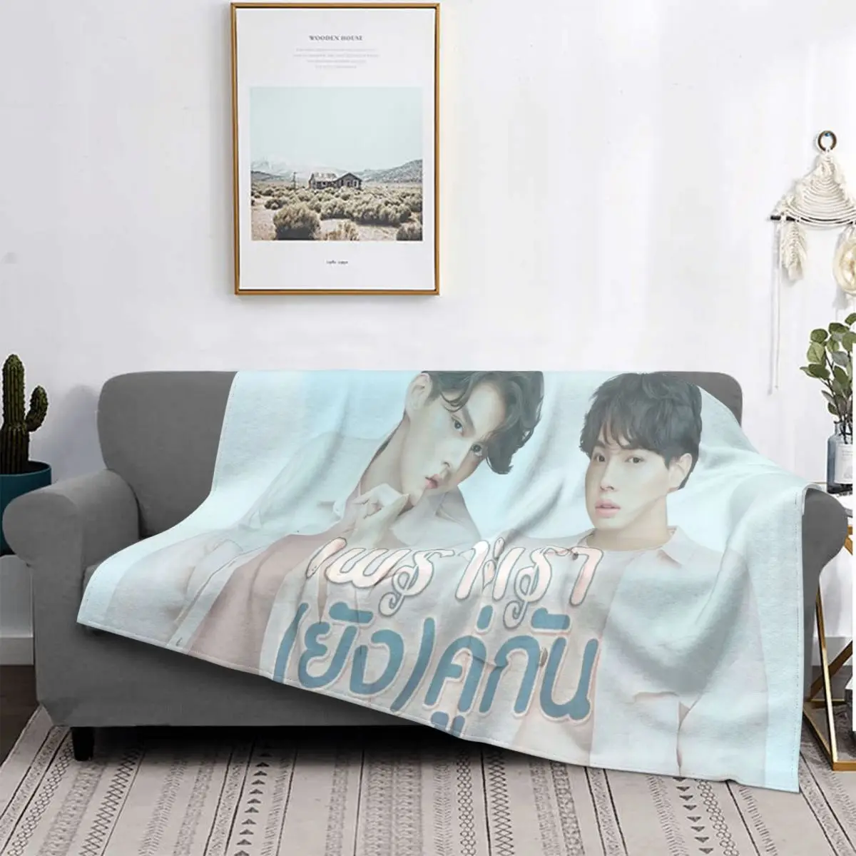 

2gether The Series Tv Show LGBT Blankets Velvet Print Multi-function Soft Throw Blankets for Bed Outdoor Bedspread