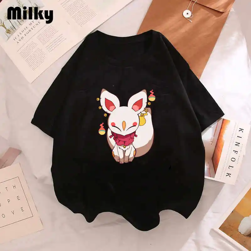 

Woman Tshirts Manga Graphic Tees Kawaii Japanese Anime Toilet Bound Hanako Kun T Shirt Women Funny Cartoon T-shirt Tops