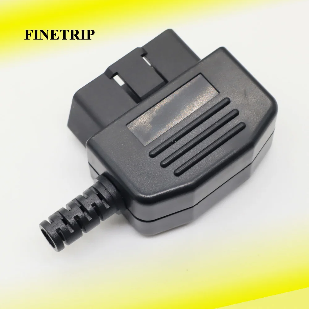 Цена образца DIY мужской корпус OBD OBDII OBD2 16Pin разъем с винтами + линейная карта 5 шт |