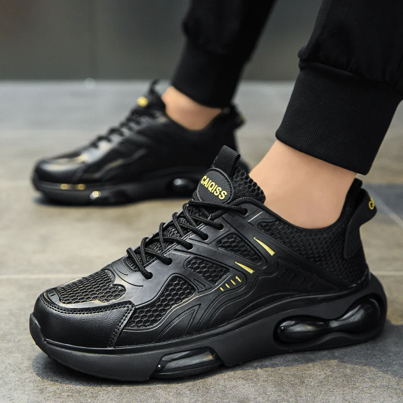 

Large Size Mesh Casual Shoes Fashion Breathable Sneakers Anti-slip Ankle Shoes Comfortable Footwear Trendy Men's Shoes
