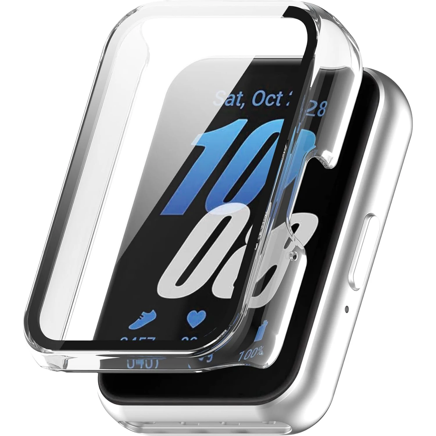 Чехол + стеклянная Защитная пленка для Samsung Galaxy Fit3 всесторонняя защита экрана от