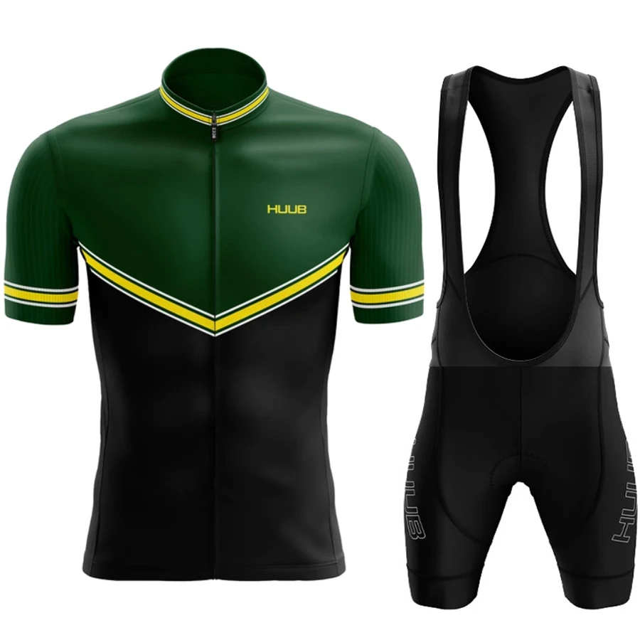

HUUB Team 2022 Summer Short Sleeves Cycling T-shirt Outdoor MTB Road Bike Maillot Ciclismo Hombre Breathable Cycling Jerseys Men
