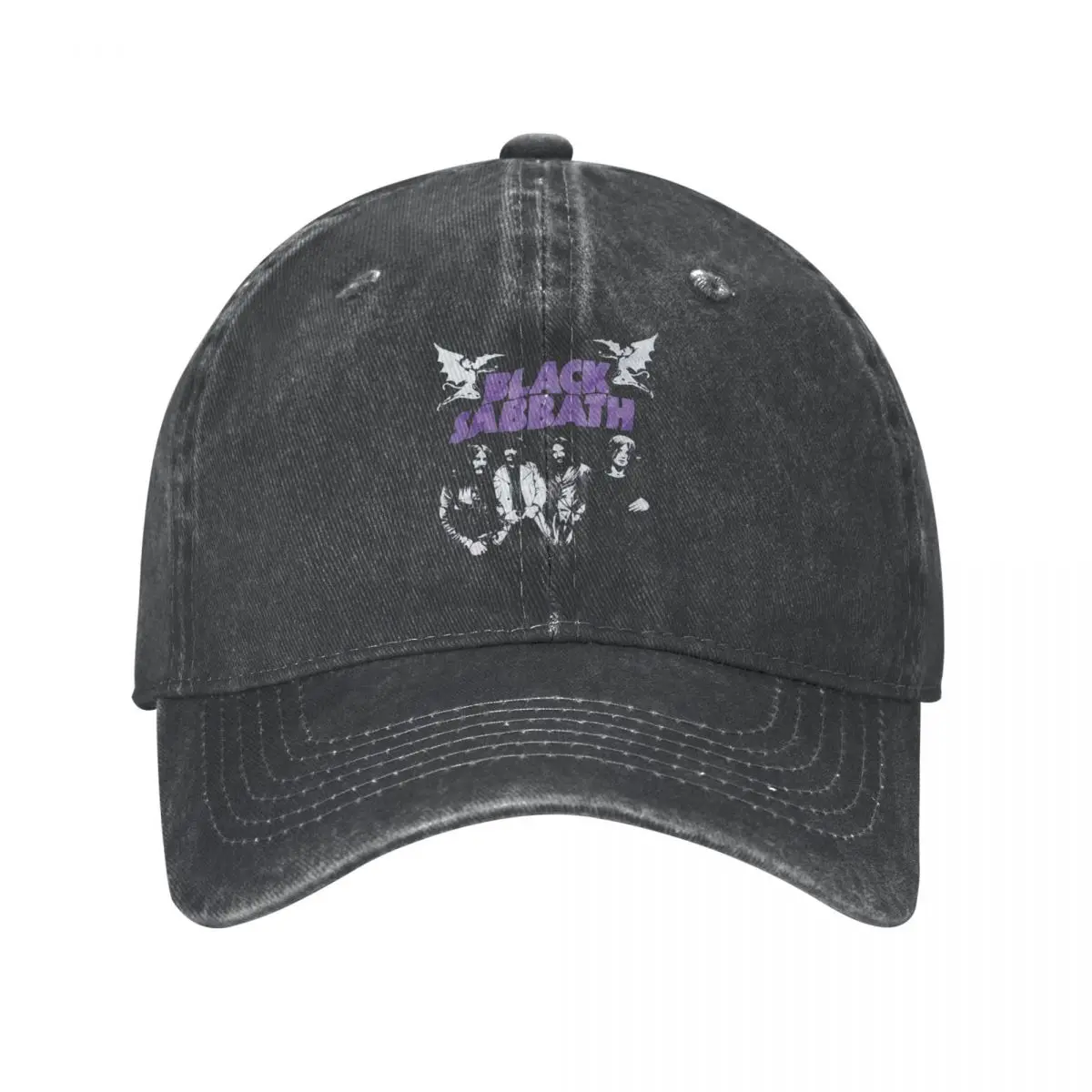 

Black Sabbathe Ozzy Rock Unisex Baseball Cap Distressed Denim Washed Caps Hat Fashion Outdoor Activities Headwear
