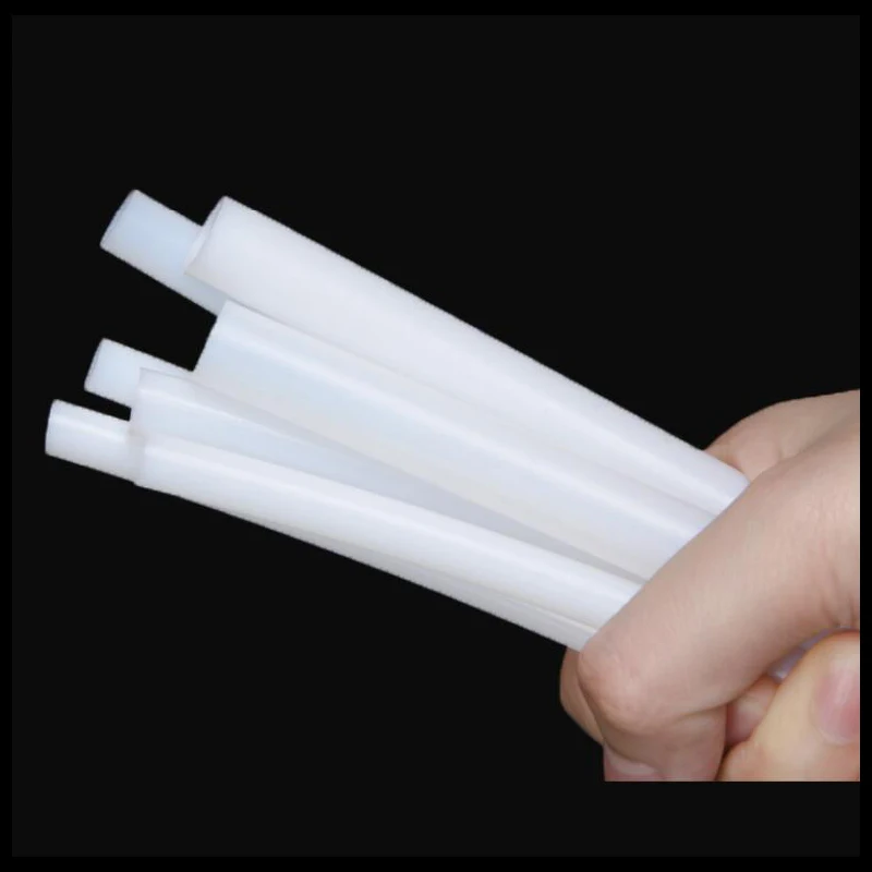 

1Meter 1mm 2mm 3mm 4mm 5mm 6mm 7mm 8mm 9mm 10mm 11mm 12mm 13mm 14mm 15mm 16mm 18-25mm ID White PTFE Flexible Soft Hose Tube Pipe