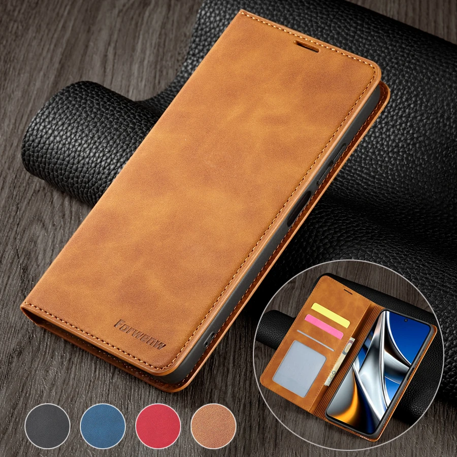 

Wallet Flip Case For Xiaomi Poco X5 Pro M5 C55 X4 GT M4 Pro X3 NFC M3 Pro F3 Xiaomi Civi 2 13 Lite 12T 11T Mi 11 Lite 11i 10T