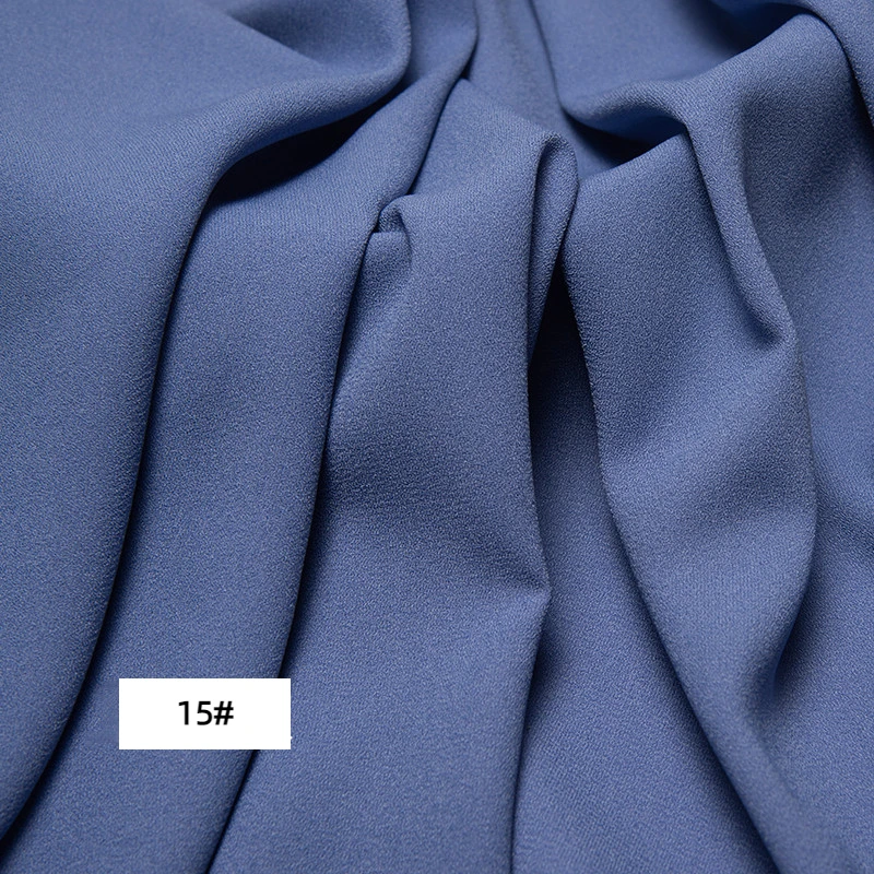 Однотонная непрозрачная ткань для драпировки шитья одежды девушек блузки