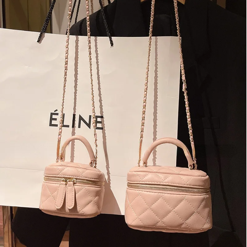 

Women Bucket Bag Designer Luxury 핫핑크크로스백 Mini Tote Bags Female Casual Chain Crossbody Bag сумка женская Ladies Handbag