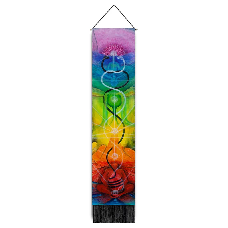 Indian Mandala tapestry meditation yoga mat home stay decorative printed hanging cloth wall decoration background |