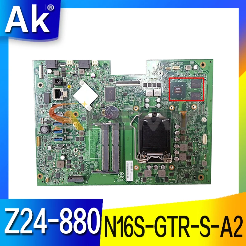 

DBB8Q11001 DB.B8Q11.001 For Acer Aspire Z24-880 Aurora 238i AIO Motherboard 16551-1 348.08Y03.0011 With N16S-GTR-S-A2 Tested OK