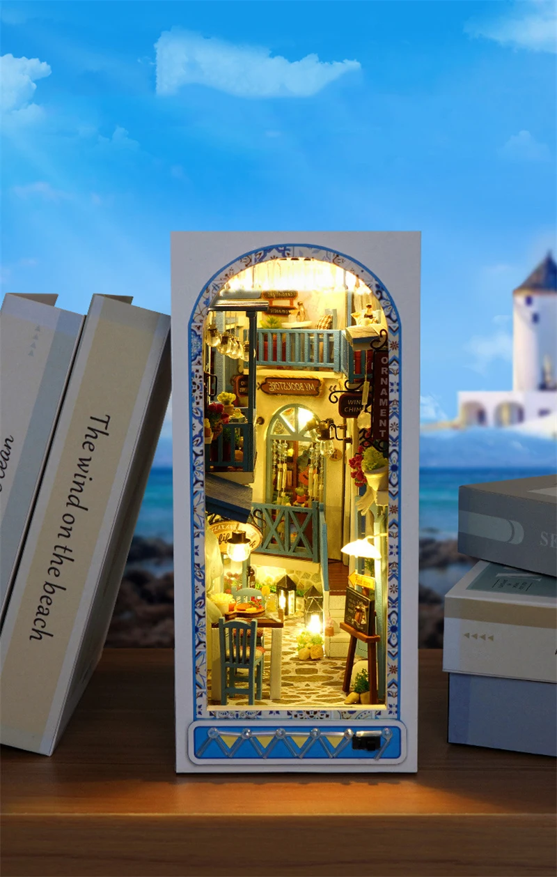 

Diy Three-Dimensional Puzzle Cottage Small Hand Do Mountain Wild Villa Toy Doll Creative Miniature Scene Sand Table House PZ-380