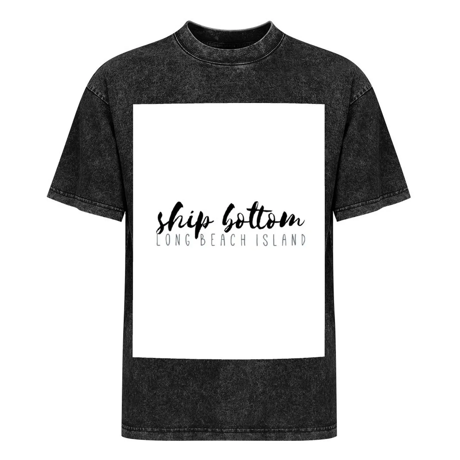 Футболка Ship Bottom LBI футболки с рисунком блузка винтажные мужская одежда